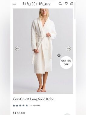 NWT Barefoot Dreams Robe